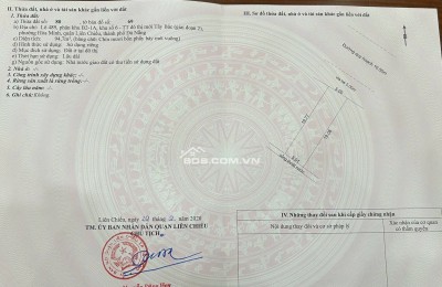 BÁN ĐẤT MẶT TIỀN TRẦN TRIỆU LUẬT – ĐƯỜNG 10,5M-TRỤC ĐƯỜNG KINH DOANH